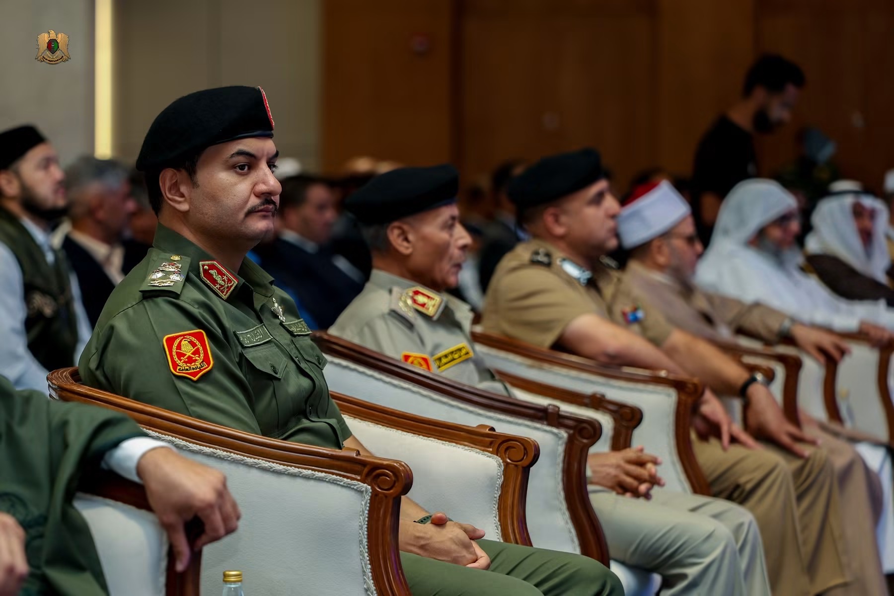 نائب القائد العام للقوات المسلحة الفريق أول ركن صدام حفتر يحضر ختام الدورة الرابعة عشرة من جائزة ليبيا الدولية لحفظ القرآن الكريم