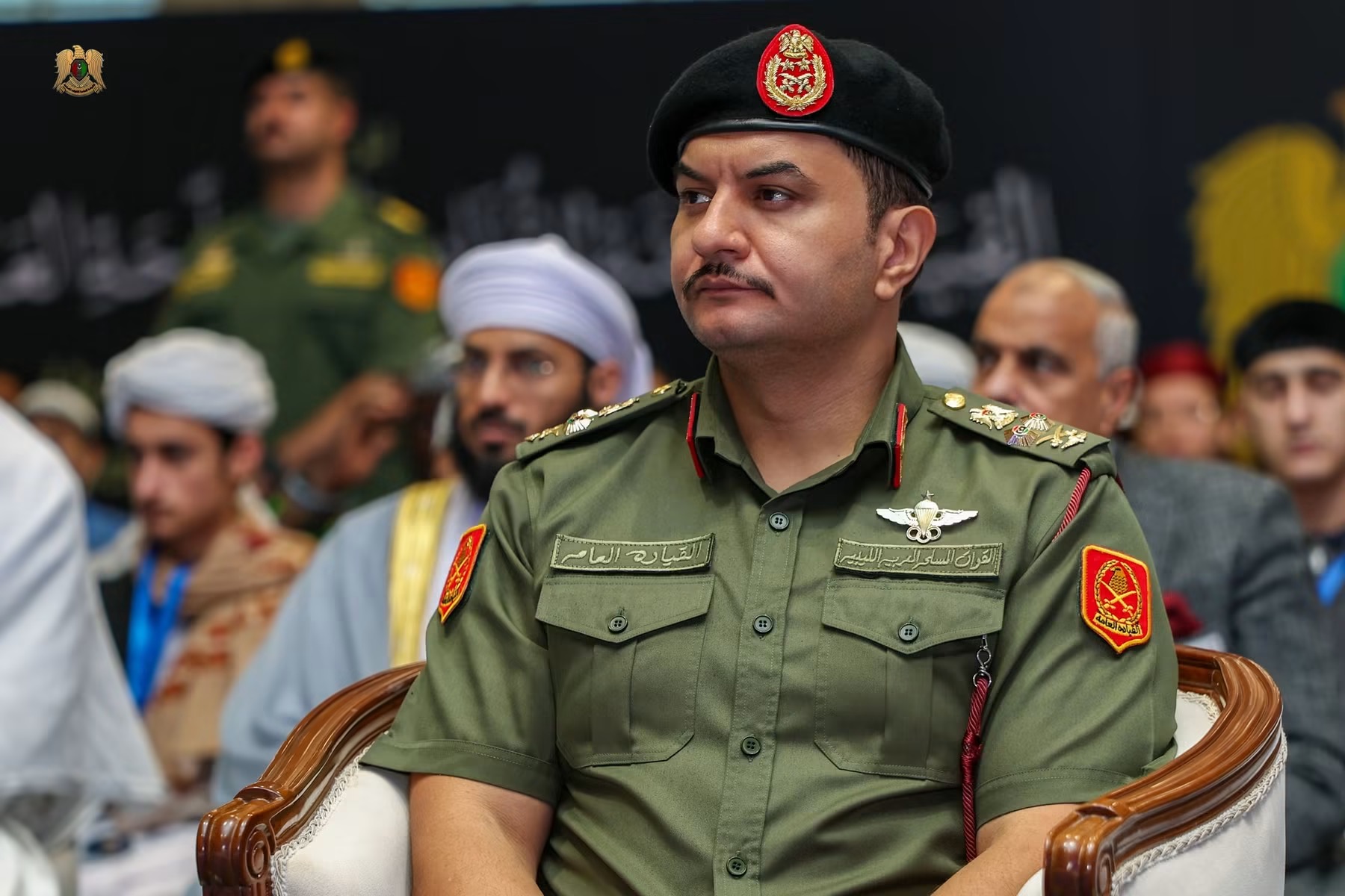 نائب القائد العام للقوات المسلحة الفريق أول ركن صدام حفتر يحضر ختام الدورة الرابعة عشرة من جائزة ليبيا الدولية لحفظ القرآن الكريم