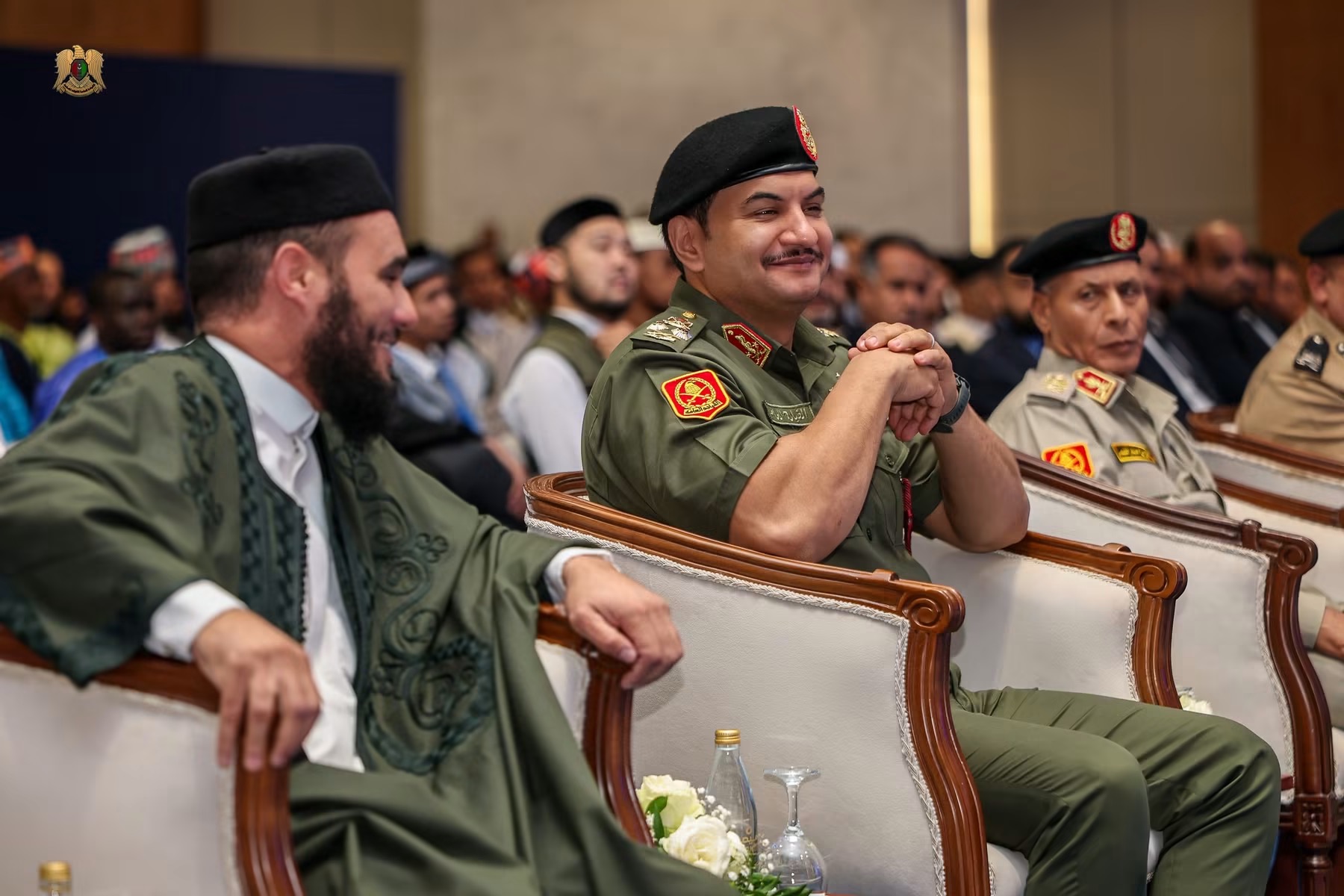 نائب القائد العام للقوات المسلحة الفريق أول ركن صدام حفتر يحضر ختام الدورة الرابعة عشرة من جائزة ليبيا الدولية لحفظ القرآن الكريم