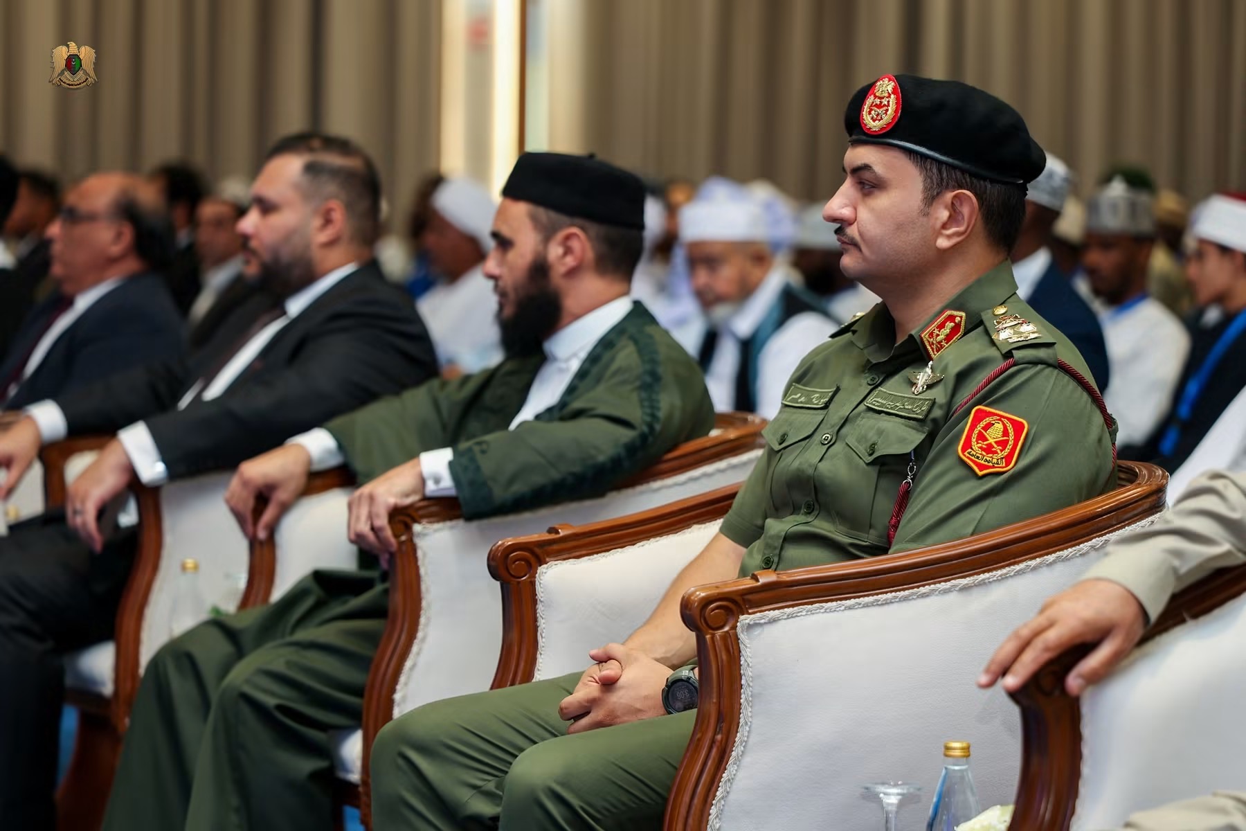 نائب القائد العام للقوات المسلحة الفريق أول ركن صدام حفتر يحضر ختام الدورة الرابعة عشرة من جائزة ليبيا الدولية لحفظ القرآن الكريم