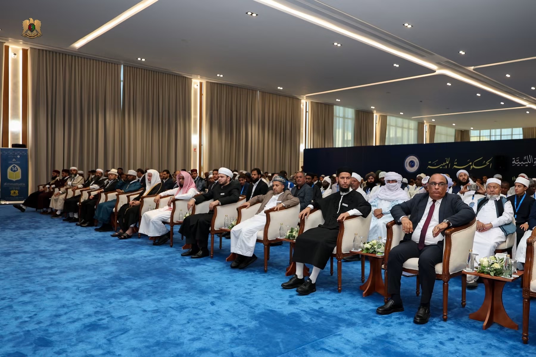 نائب القائد العام للقوات المسلحة الفريق أول ركن صدام حفتر يحضر ختام الدورة الرابعة عشرة من جائزة ليبيا الدولية لحفظ القرآن الكريم