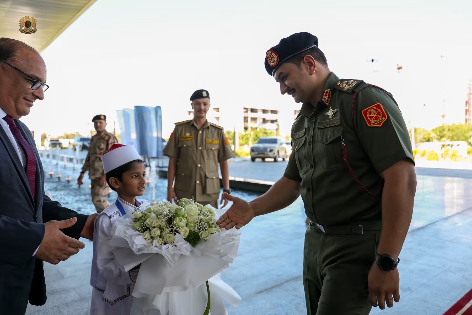 نائب القائد العام للقوات المسلحة الفريق أول ركن صدام حفتر يحضر ختام الدورة الرابعة عشرة من جائزة ليبيا الدولية لحفظ القرآن الكريم
