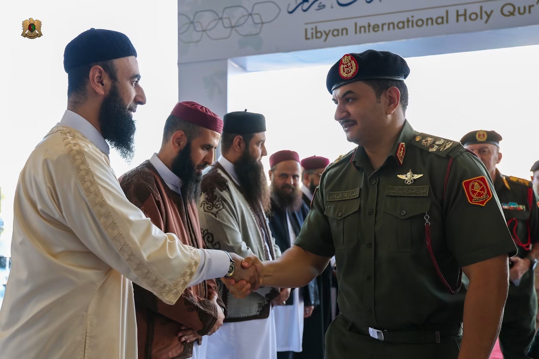 نائب القائد العام للقوات المسلحة الفريق أول ركن صدام حفتر يحضر ختام الدورة الرابعة عشرة من جائزة ليبيا الدولية لحفظ القرآن الكريم