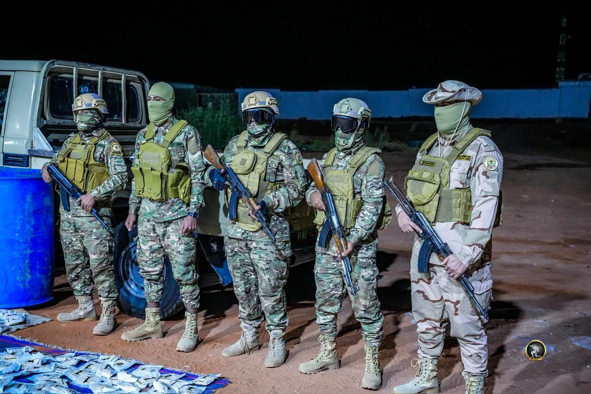 لواء سبل السلام يضبط أكثر من مليون و300 ألف حبة مخدرة خلال عملية أمنية في الكفرة وإصابة ثلاثة من أفراده