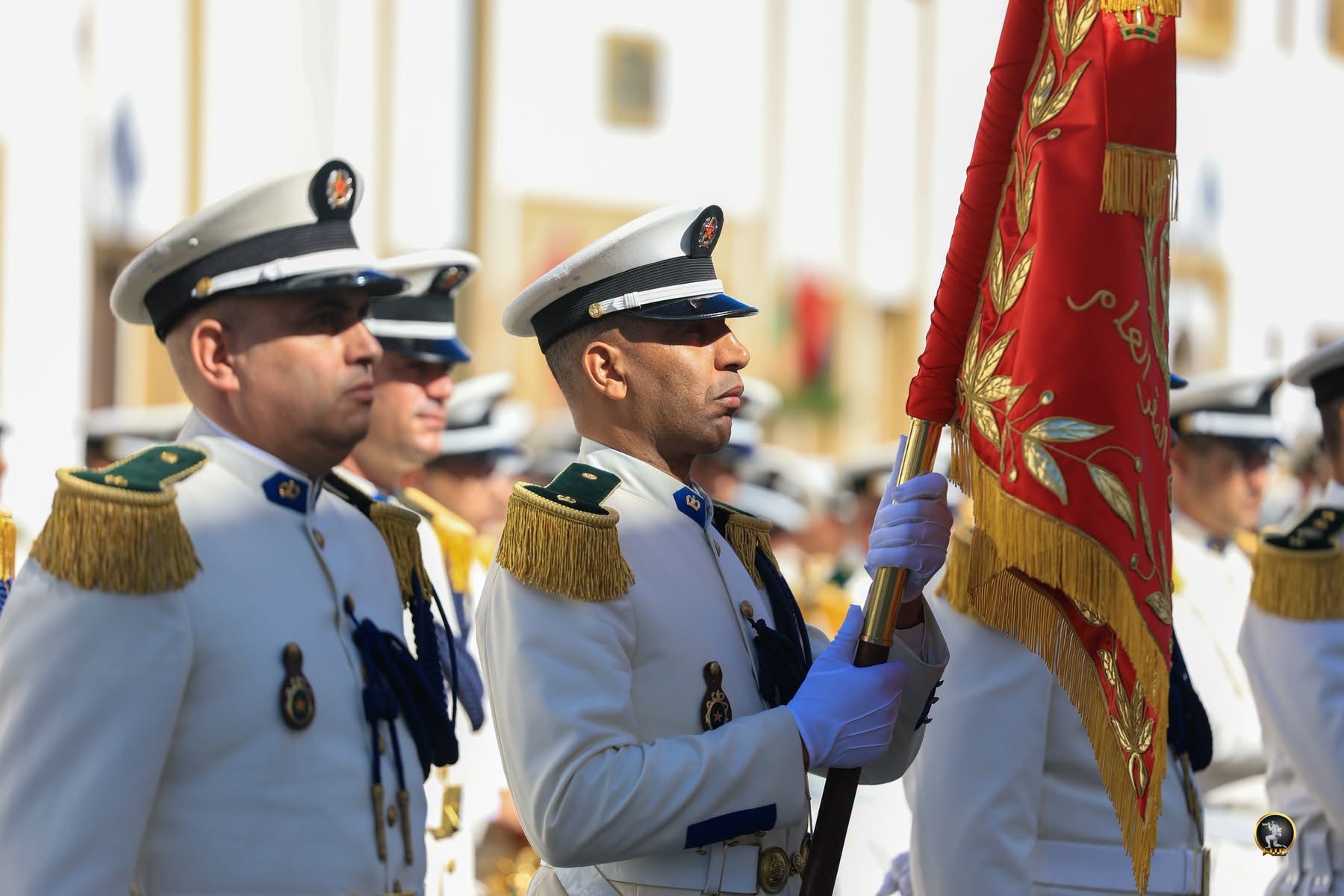 رئيس الأركان العامة للقوات المسلحة الفريق أول ركن خالد حفتر يلتقي المفتش العام للقوات المسلحة الملكية المغربية
