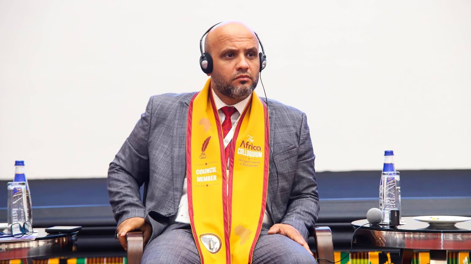 فارس بوخبيزة يشارك في مناقشات اليوم الثاني من المؤتمر الأفريقي للمستشارين القانونيين للبرلمانات