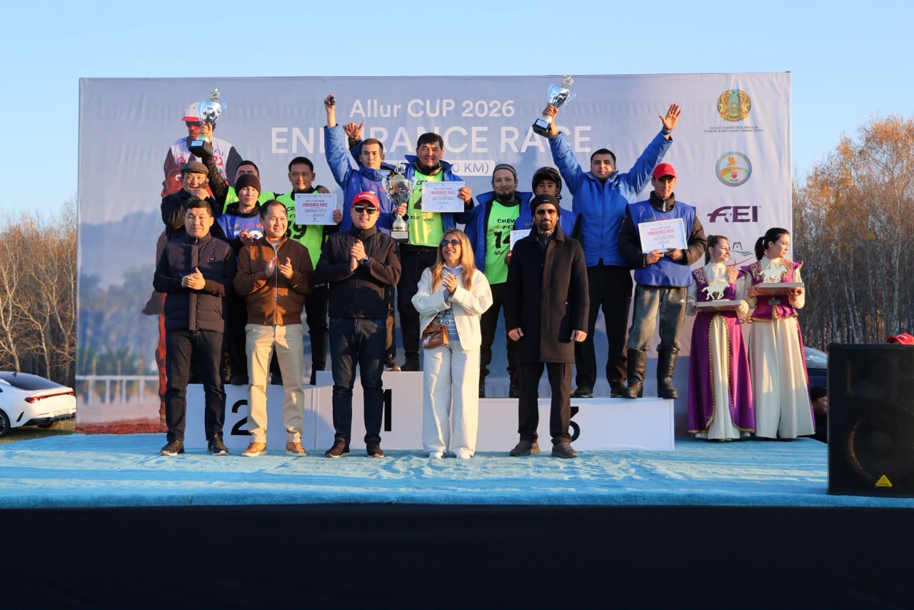 كاسييت أريستانباي يتوج بلقب محطة كازاخستان في سلسلة سباقات قرية الإمارات العالمية للقدرة