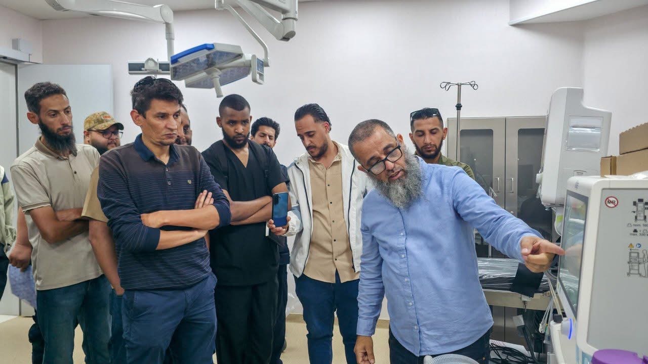 مستشفى الجلاء ببنغازي يرفع كفاءة أطقم التخدير والإنعاش بورشة عمل تدريبية