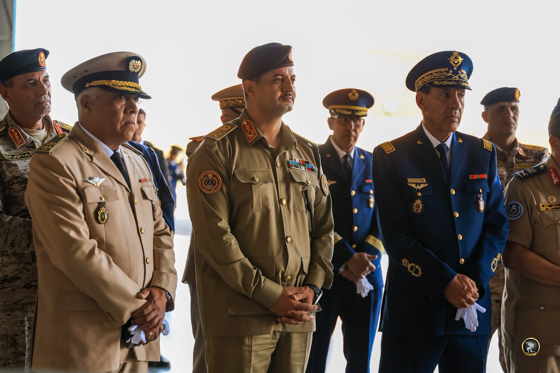 رئيس الأركان العامة للقوات المسلحة الفريق أول ركن خالد حفتر يزور القاعدة الجوية بمراكش