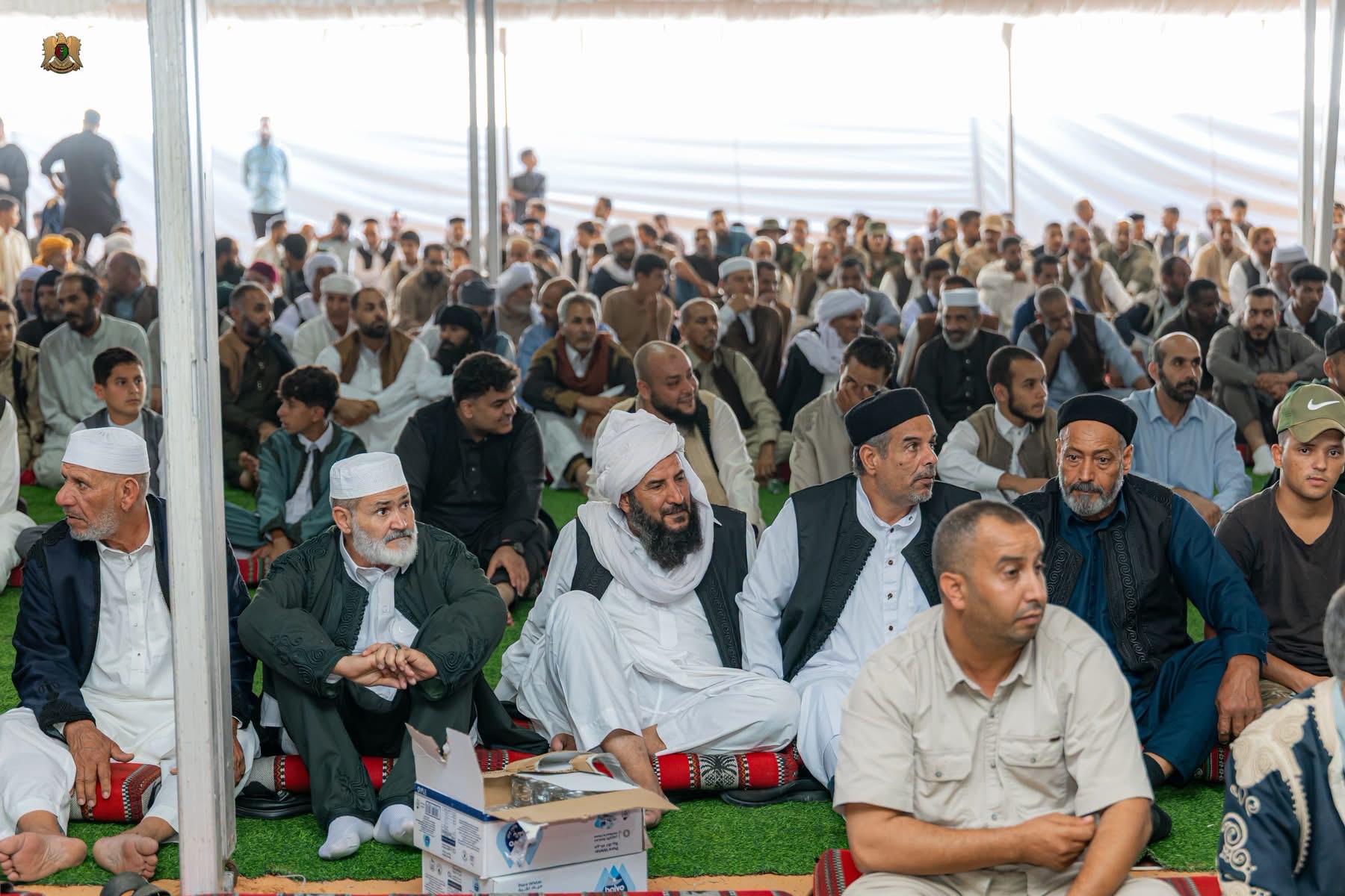 نائب القائد العام للقوات المسلحة الفريق أول ركن صدام حفتر يزور بلدية هراوة ويلتقي مشايخ وأعيان قبائل أولاد سليمان والجماعات والعمامرة