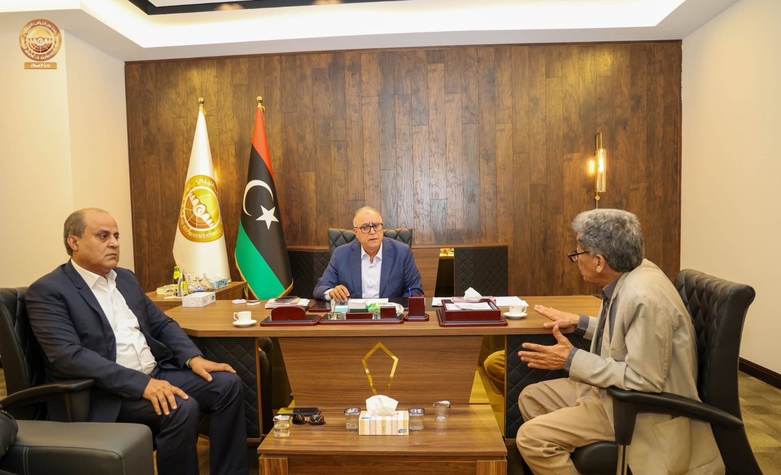 رئيس مجلس النواب يلتقى رئيس مجلس التخطيط