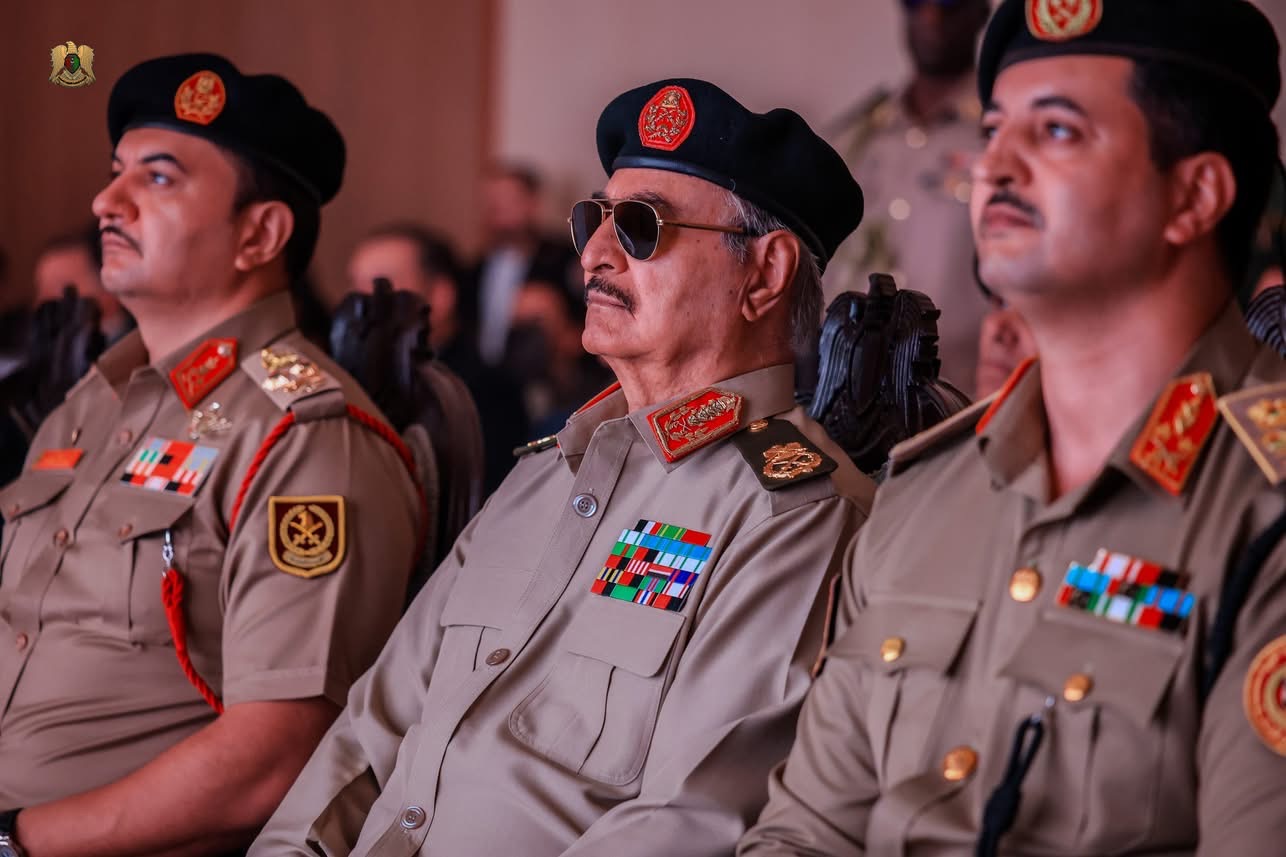 القائد العام للقوات المسلحة المشير أركان حرب خليفة أبوالقاسم حفتر يفتتح متحف التاريخ العسكري