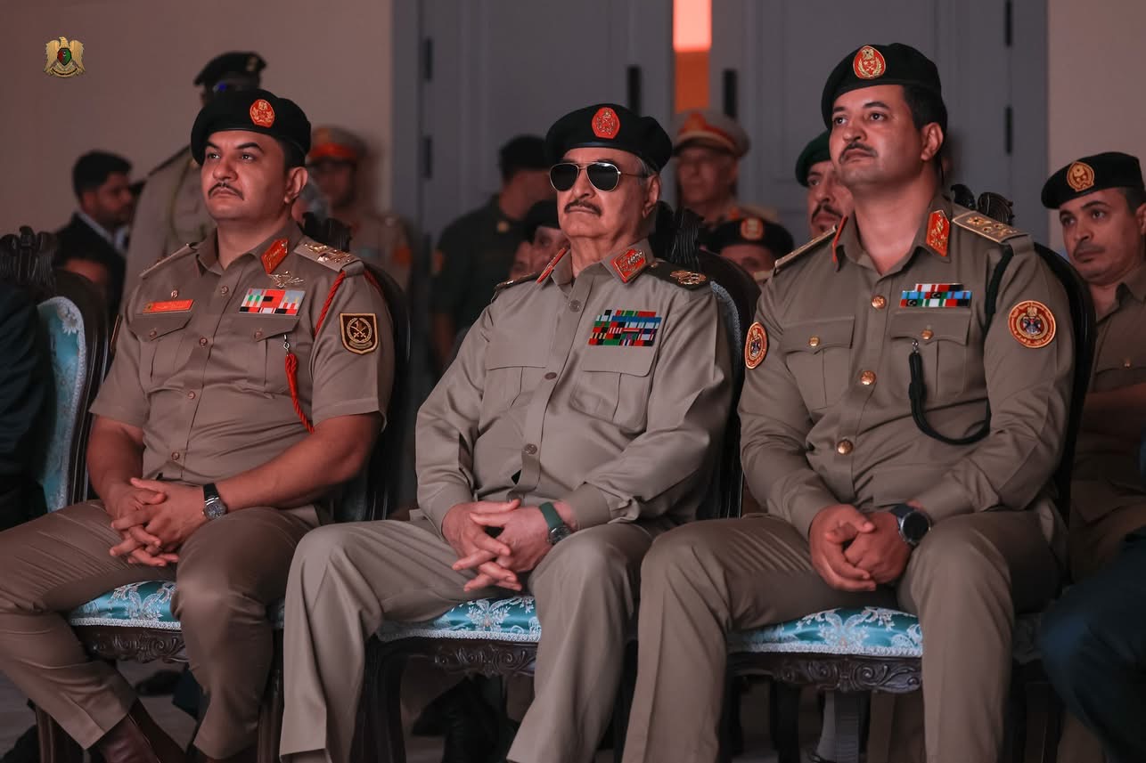 القائد العام للقوات المسلحة المشير أركان حرب خليفة أبوالقاسم حفتر يفتتح متحف التاريخ العسكري