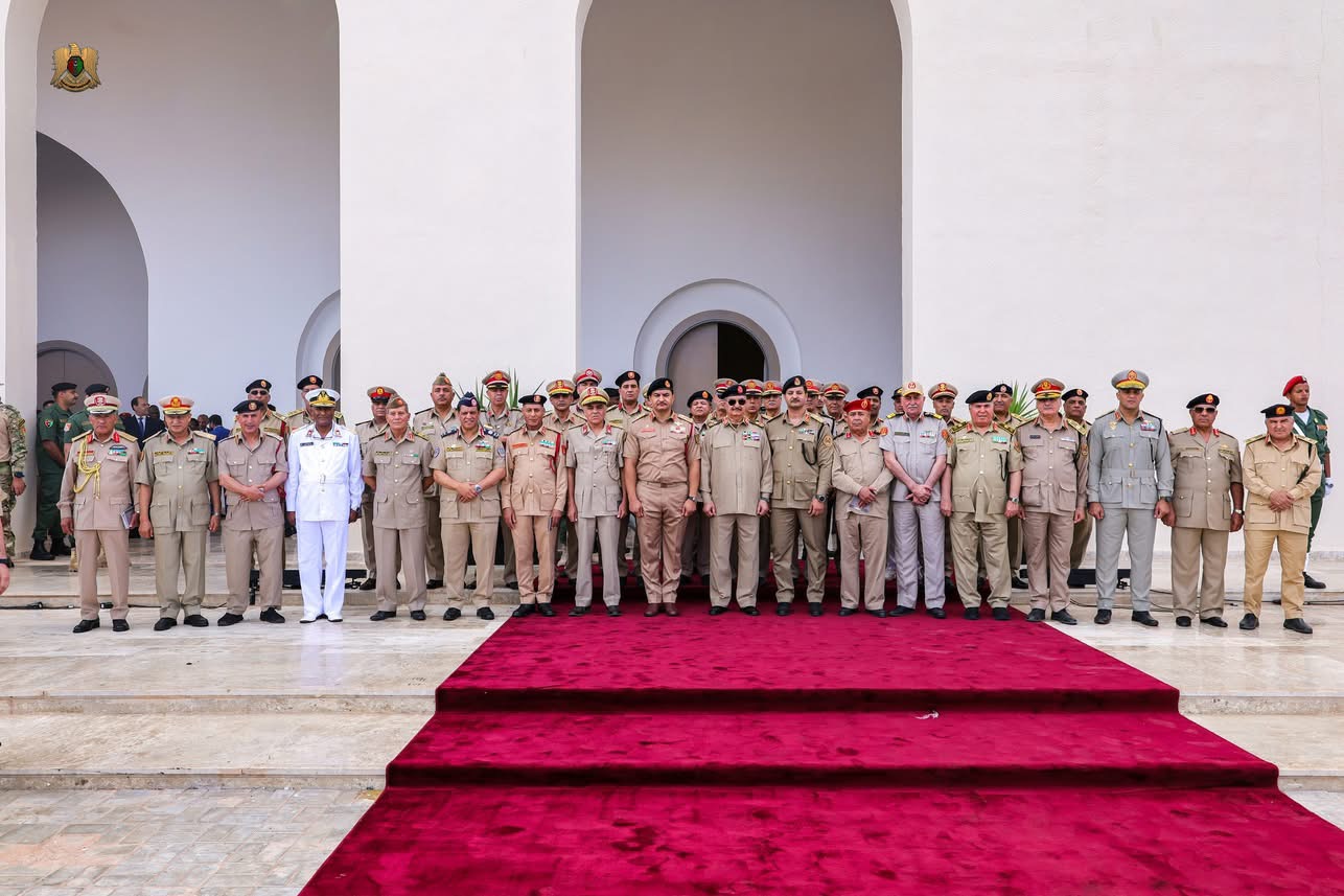 القائد العام للقوات المسلحة المشير أركان حرب خليفة أبوالقاسم حفتر يفتتح متحف التاريخ العسكري
