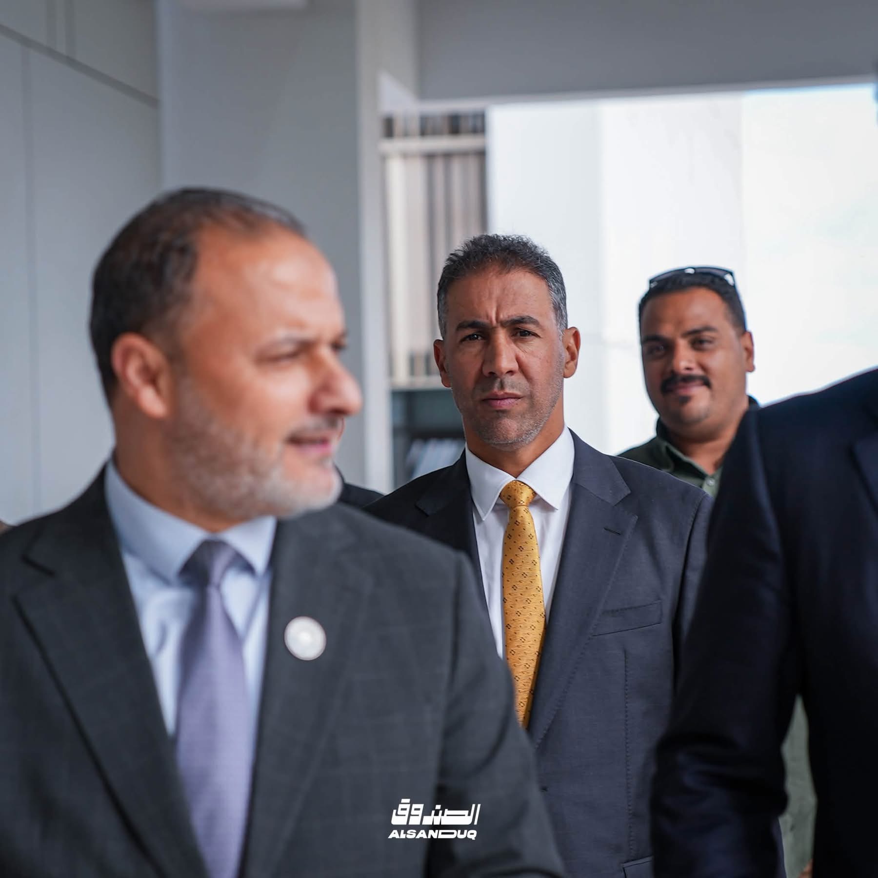 المهندس بالقاسم حفتر يشهد انطلاق الدراسة بجامعة بنغازي عقب تأهيل مرافقها