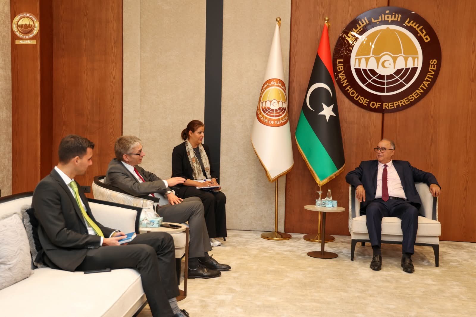 رئيس مجلس النواب يبحث مع السفير الألماني تعزيز العلاقات الثنائية
