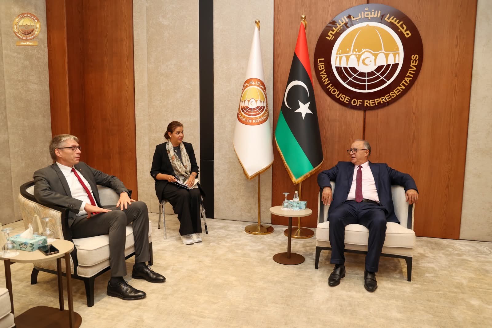 رئيس مجلس النواب يبحث مع السفير الألماني تعزيز العلاقات الثنائية
