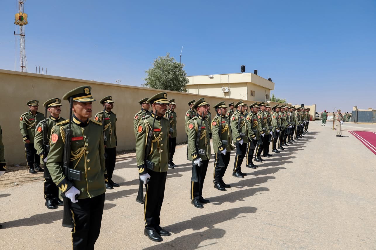 نائب القائد العام للقوات المسلحة الفريق أول ركن صدام حفتر يتفقد رئاسة أركان الوحدات الأمنية ويطّلع على مستوى الجاهزية والانضباط