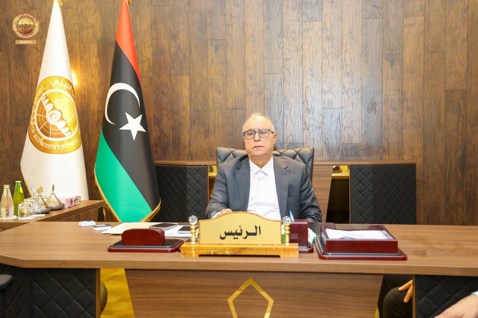 رئيس مجلس النواب يلتقي وكيل وزارة الصحة