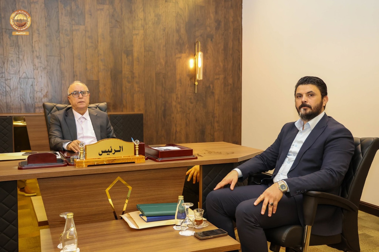 رئيس مجلس النواب يلتقي وكيل وزارة الصحة