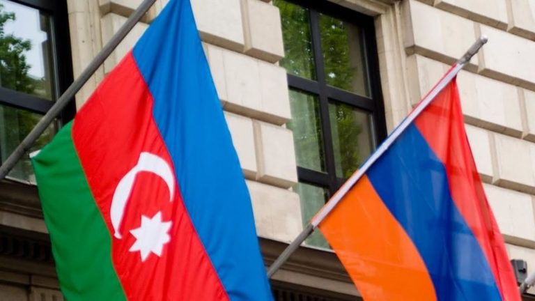 Armenia-Azerbaijan-Flags