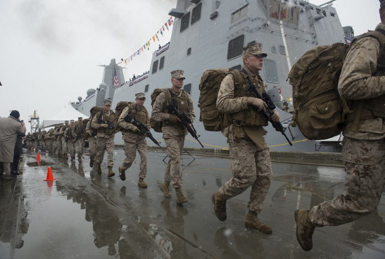 USS ANCHORAGE COMMISSIONING